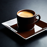 Home 9 Espresso and Chocolate**
"A richly textured image of a demitasse filled with espresso beside a dark chocolate square, professional food photography, studio lighting, focus on detail, perfect contrast, safe for work, appropriate content, fully clothed, professional, modest, family-friendly, well-formed hands (if present)."
**